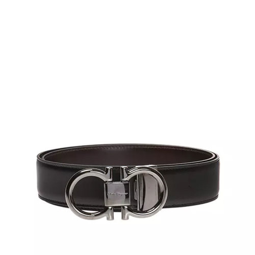 Salvatore Ferragamo/菲拉格慕 男士 皮革皮帶腰帶 679938 0694530