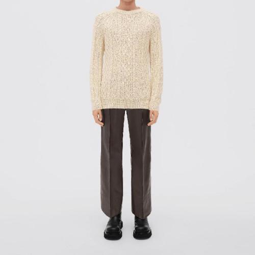  BV葆蝶家 22年秋冬 男士 針織衫 pull en maille d’alpaga d’aran d’epaisseur moyenne 712