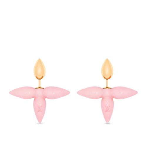  LV路易威登 22年秋冬 女士 耳環(huán) BOUCLES DOREILLES LOUISETTE PINK M00776