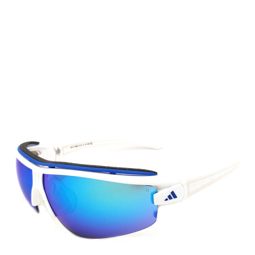 adidas/阿迪達(dá)斯 運(yùn)動(dòng) 戶外 騎行 護(hù)目 防風(fēng) 防水 太陽(yáng)鏡 白色鏡框 藍(lán)色鏡片 墨鏡 眼鏡 AD181 adidas 阿迪達(dá)斯