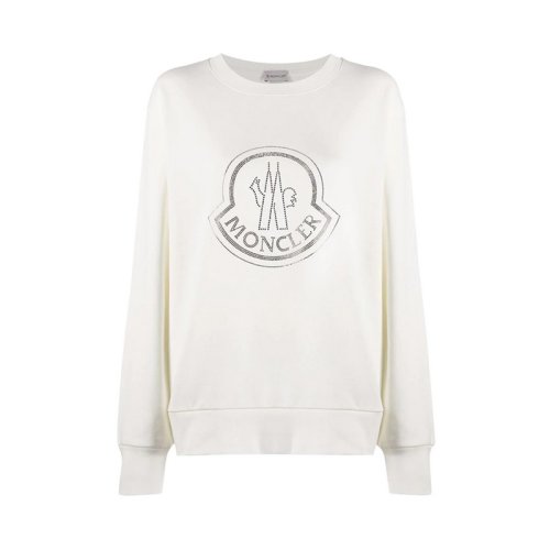  Moncler/蒙克萊 女士黑色棉質(zhì)衛(wèi)衣 8G000-31 809LC 999 PLFSX