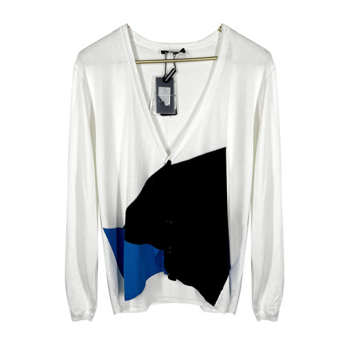 Emporio Armani/安普里奧阿瑪尼 男士拼色針織外套 N1E03M N117M