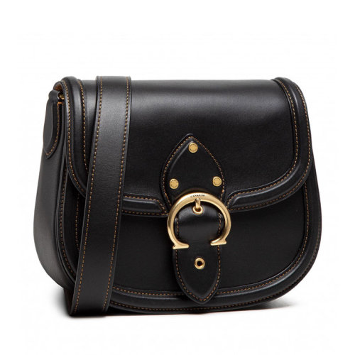 COACH/蔻馳 女包 復古翻蓋馬鞍包 明星同款單肩斜跨包C0749