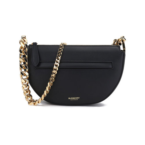 BURBERRY/博柏利【22春夏新款】女款牛皮迷你款Olympia埃倫匹亞包手提單肩包 80514861