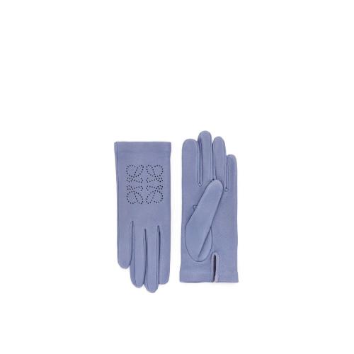  LOEWE羅意威 22年秋冬 女士 手套 Anagram gloves in lambskin K821246X01-6919