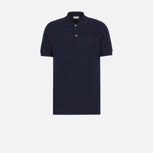  DIOR迪奧 22年秋冬 男士 短袖polo Polo 衫 013J800A0373_C585 預(yù)定商品1-3周發(fā)貨