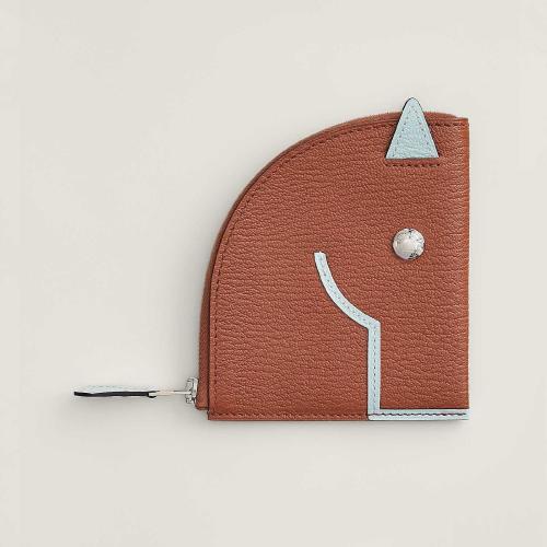  HERMES愛馬仕 22年秋冬 男士 零錢包 Porte-monnaie Paddock H079230CKAY