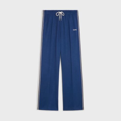  CELINE賽琳思琳 22年秋冬 女士 休閑褲 雙面平紋針織運動褲 2Z177121O.07BH