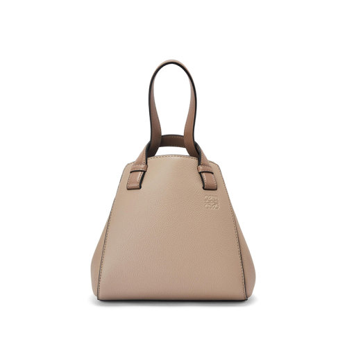 LOEWE/羅意威 22新款Hammock Nugget系列 女士沙色納帕牛皮革徽標(biāo)壓印單肩斜手提跨吊床包A538H04X06-2150