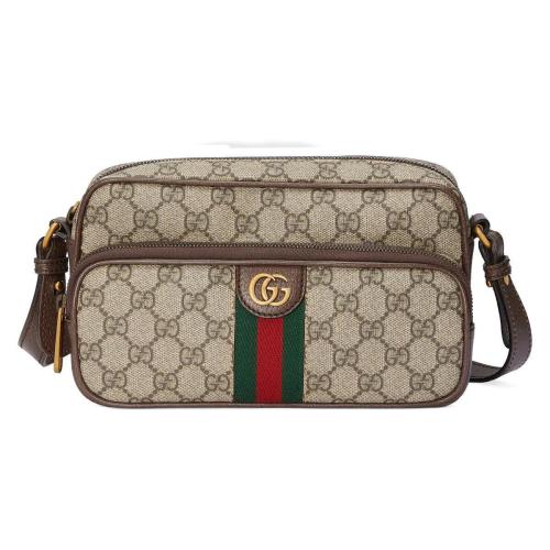  GUCCI古馳 22年秋冬 男士 Ophidia系列小號(hào)郵差包 723312 96IWT 8745