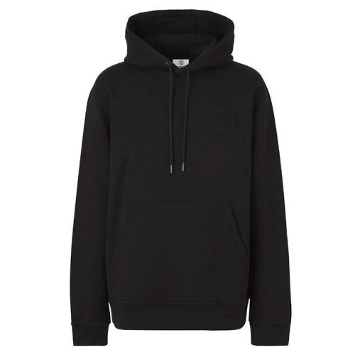  BURBERRY/博柏利 黑色logo印花連帽衛(wèi)衣 80422291 PLFSX