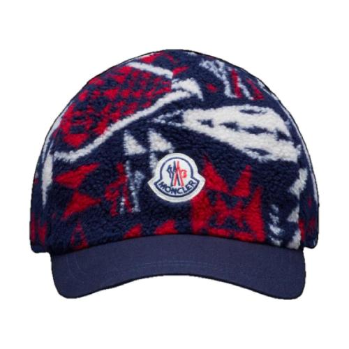  MONCLER蒙可蒙克萊 22年秋冬 男士 帽子 Teddy Jacquard Baseball Cap H20913B000135969RP74