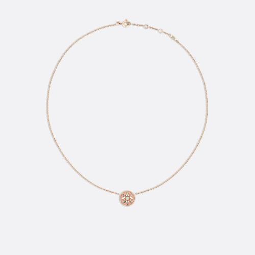  DIOR迪奧 22年秋冬 女士 項鏈 Rose des Vents 項鏈 JRDV95007_0000 預(yù)定商品1-3周發(fā)貨