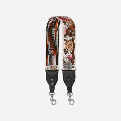  DIOR迪奧 22年秋冬 女士 肩帶 Bandouliere avec anneau S8552BRWD_M941