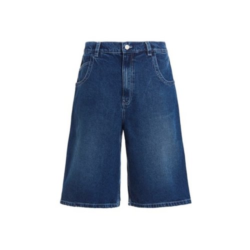  KENZO/高田賢三 男士藍色棉質(zhì)短褲 FC55DS3342EA76 PLFSX