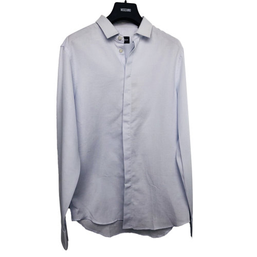 Emporio Armani/安普里奧阿瑪尼 淺藍(lán)色男士襯衫 R1CF2T R147C 036