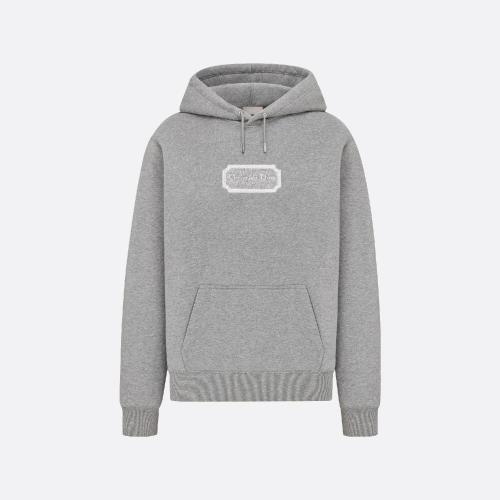  DIOR迪奧 22年秋冬 男士 衛(wèi)衣 寬松版型連帽運動衫 243J691A0531_C880