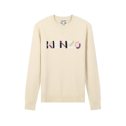 KENZO/高田賢三 男士羊毛圓領(lǐng)長(zhǎng)袖針織衫羊毛衫 5PU639 3LA