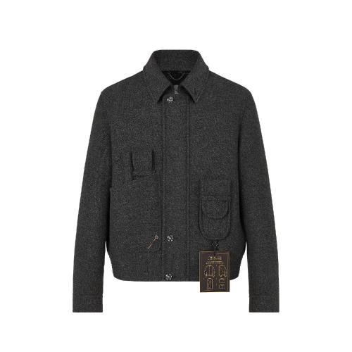  LV路易威登 22年秋冬 男士 夾克 Archive Pocket 夾克 1A90JR 1A90JS 1A90JT 1A90JU 1A90JV 1A 預(yù)定商品2-6周發(fā)貨