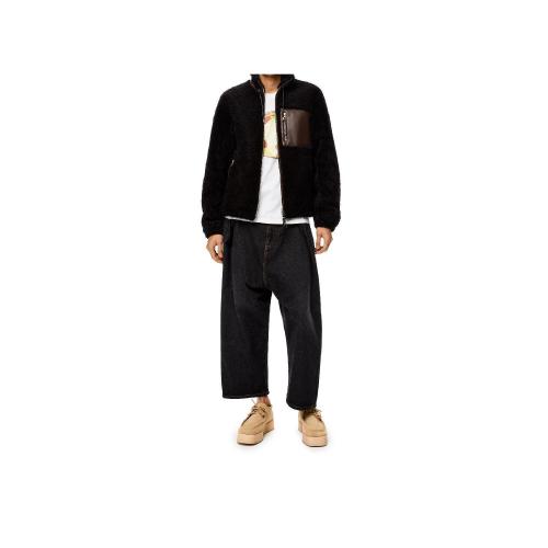  LOEWE羅意威 22年秋冬 男士 夾克 Shearling jacket H526Y19L24-1103 預(yù)定商品1-3周發(fā)貨