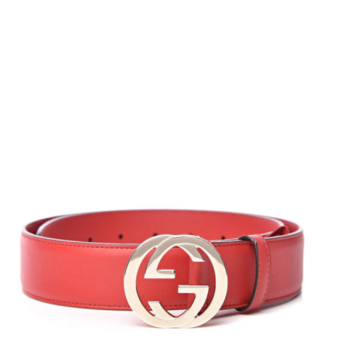 GUCCI/古馳 19年秋冬 女性 logo 紅色 腰帶 5463896420