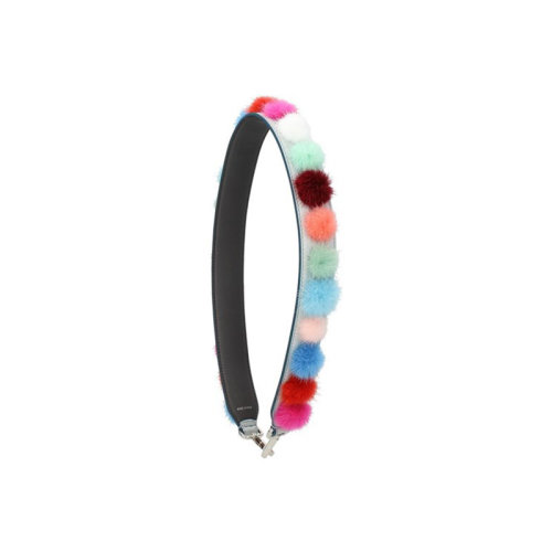 FENDI/芬迪  女士 時(shí)尚 拼色包袋配件包帶 8AV0772S1F10V6