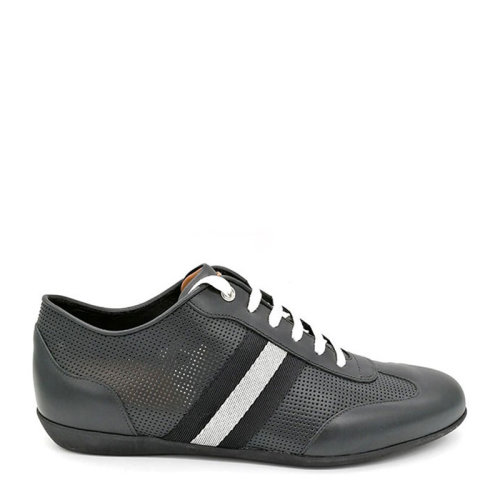 BALLY/ 巴利  男士系帶真皮運動鞋6217448 CP BLK