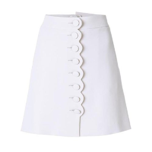  CHLOE/克洛伊 女士白色棉質(zhì)半身裙 CHC18SJU74038-107
