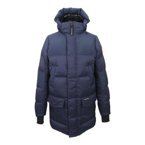  CANADA GOOSE/加拿大鵝 男士海藍(lán)色尼龍羽絨服 5088M 63 PLFSX