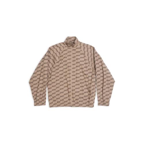  BALENCIAGA巴黎世家 22年秋冬 男士 夾克 BB MONOGRAM合身運(yùn)動(dòng)夾克 704495TML369378