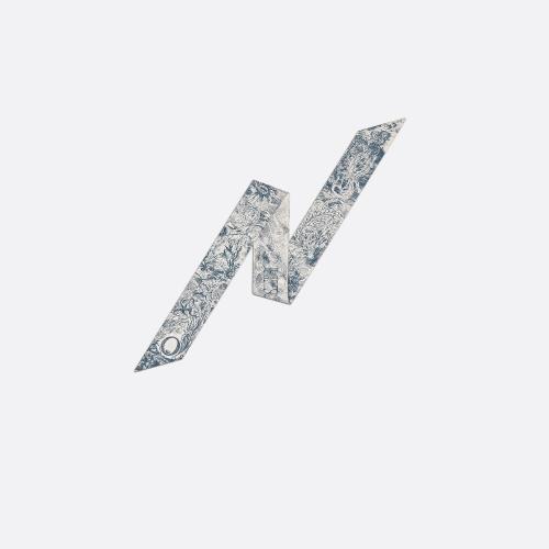  DIOR迪奧 22年秋冬 女士 絲巾 ABCDior Mitzah 絲巾 11ABC106O600_C542