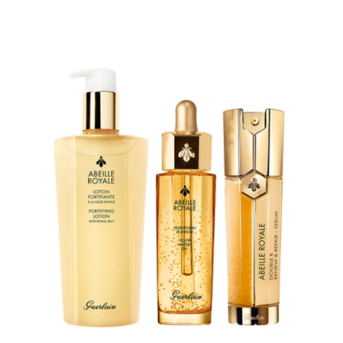 Guerlain/嬌蘭  帝皇蜂姿精華護(hù)膚三件套（精粹水300ml+復(fù)原蜜50ml+雙管精華50ml）