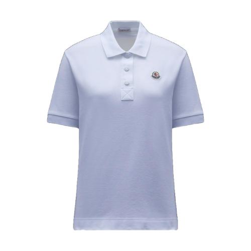  MONCLER蒙可蒙克萊 22年秋冬 女士 短袖Polo Logo Polo Shirt H20938A0000384720001