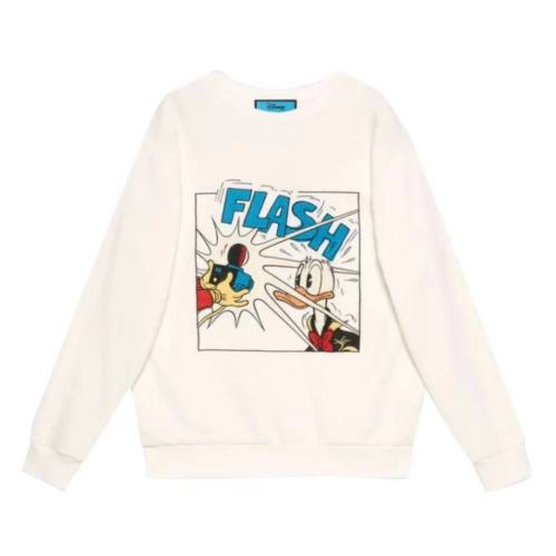 GUCCI/古馳 Disney X Gucci Donald Duck Cotton Sweatshirt 女衛(wèi)衣617964 XJDA5 9088