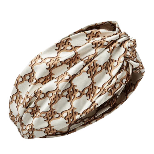 FENDI/芬迪 女士米色真絲公爵夫人發(fā)帶FXT350AHR6F1FR1