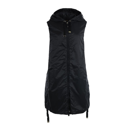MaxMara/麥絲瑪拉21新品寬松連帽女士馬甲背心92960214000GREENG