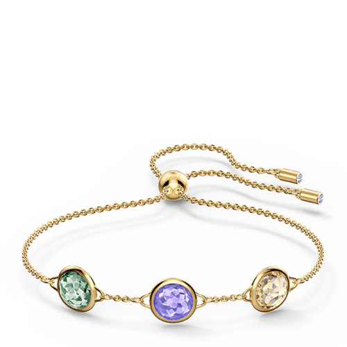 Swarovski/施華洛世奇 TAHLIA系列女鍍白金色仿水晶石多色寶石手鐲手環(huán)手鏈 多色可選