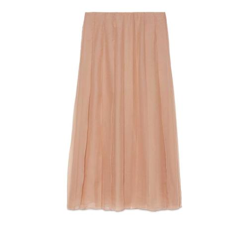  GUCCI古馳 22年秋冬 女士 真絲雪紡中長(zhǎng)半身裙 652774 ZHS57 5777