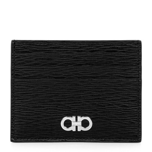 Salvatore Ferragamo/菲拉格慕 男士黑色卡夾 66-A302-698914（99新未使用）