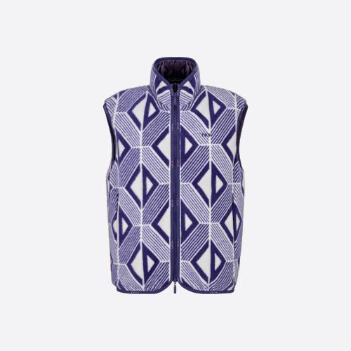  DIOR迪奧 22年秋冬 男士 馬甲 Blouson sans manches reversible Ski Capsule CD Diamond 313J