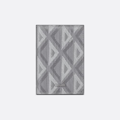  DIOR迪奧 22年秋冬 男士 卡包 Porte-cartes a deux volets 2ESCH138DCO_H42E