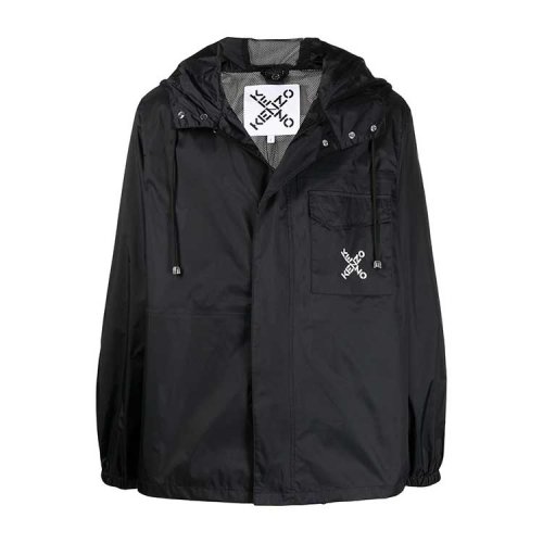 KENZO/高田賢三 春夏 百搭 男性 黑色 男士夾克 FB55BL5601NJ#99 (有瑕疵)