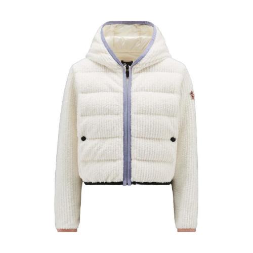  MONCLER蒙可蒙克萊 22年秋冬 女士 羽絨服 搖粒絨半羽絨連帽衛(wèi)衣 H20988G00018809JL034