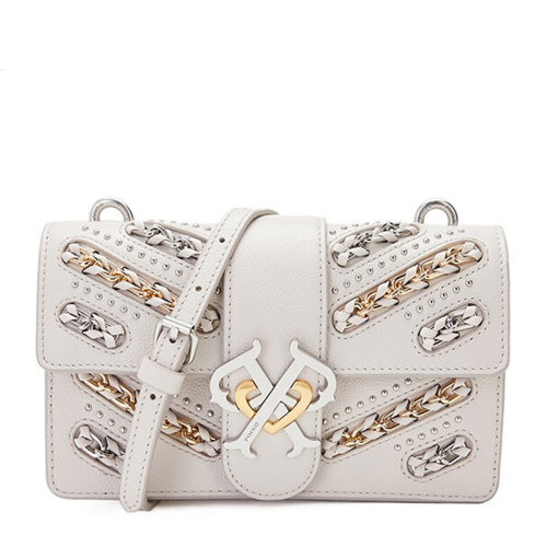 Pinko/品高【情人節(jié)好禮】女士雙P標(biāo)識金屬扣單肩包斜挎包女包1P21XV多色可選