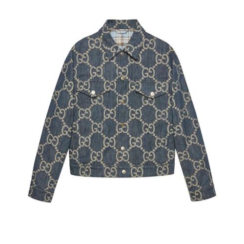  GUCCI古馳 22年秋冬 男士 Gucci Pineapple系列夾克 674338 XDBTY 4492