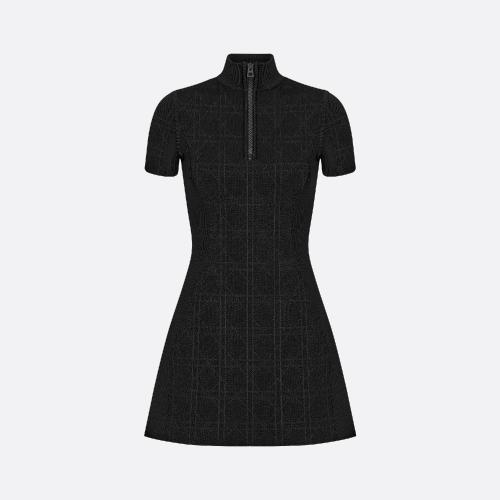  DIOR迪奧 22年秋冬 女士 連衣裙 短款連衣裙 254R17AM523_X9000