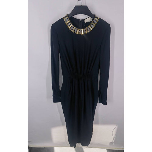 Stella McCartney/絲黛拉麥卡妮黑色女士連衣裙   393660SCA061000  瑕疵折扣