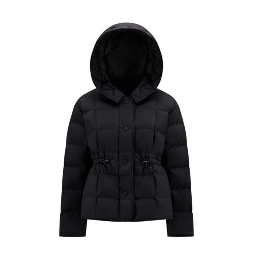 Moncler/蒙克萊 22年秋冬新款 Estelat系列 女士黑色短款啞光尼龍羽絨服H20931A00096595A2999