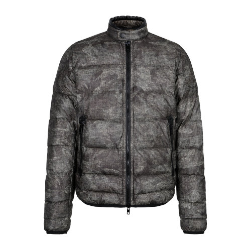 DIESEL/迪賽墨綠色男士羽絨服