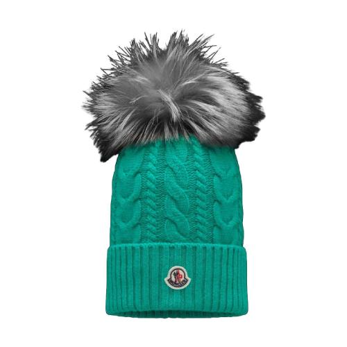  MONCLER蒙可蒙克萊 22年秋冬 女士 帽子 Cable-knit beanie G*w*20939Z70301A9328848 預(yù)定商品1-3周發(fā)貨